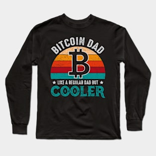 Bitcoin Dad Long Sleeve T-Shirt